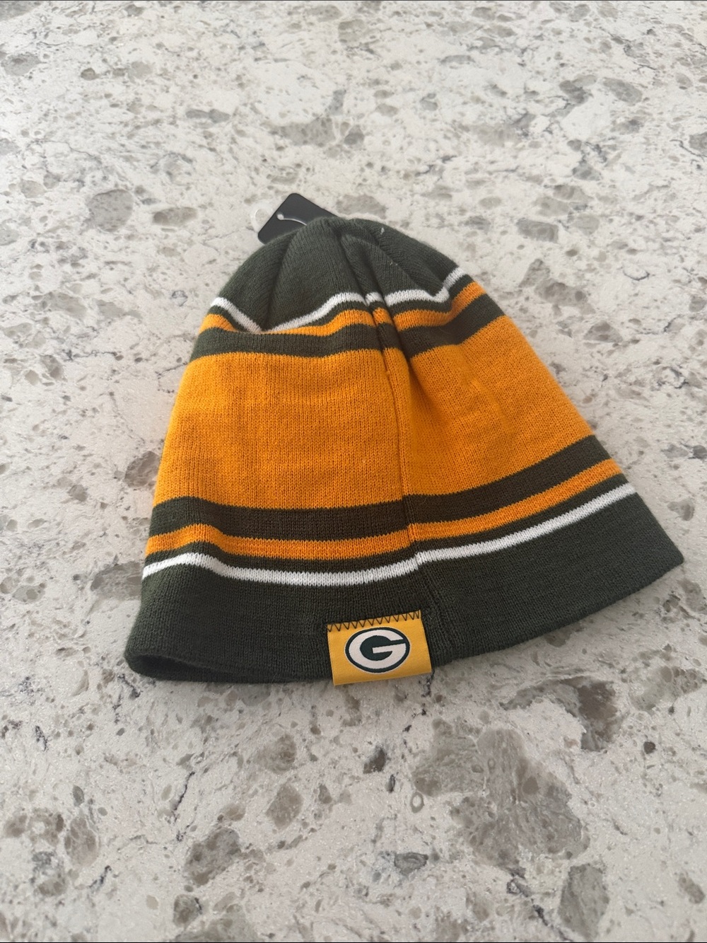 NFL Green and Gold Packers Knit Beanie - Picture 2 of 2